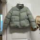 Ladies Hooded Cropped Puffer Jacket-Various Colours