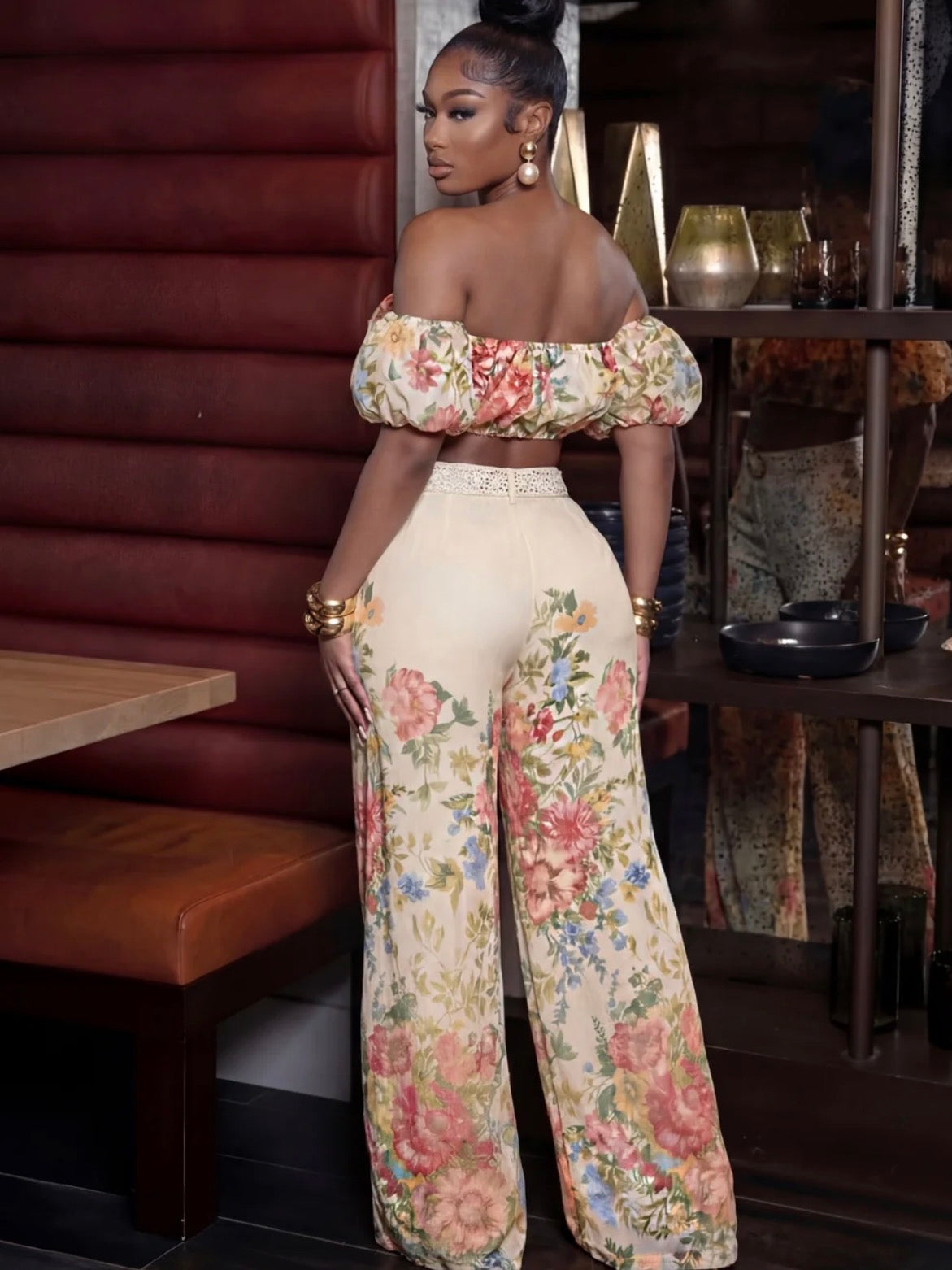 Ladies Summer Floral 2pc Set-Various Options