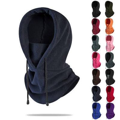 Winter Balaclava Hood Ski Mask Thermal Fleece Face Mask Neck Warmer Headwear Hat