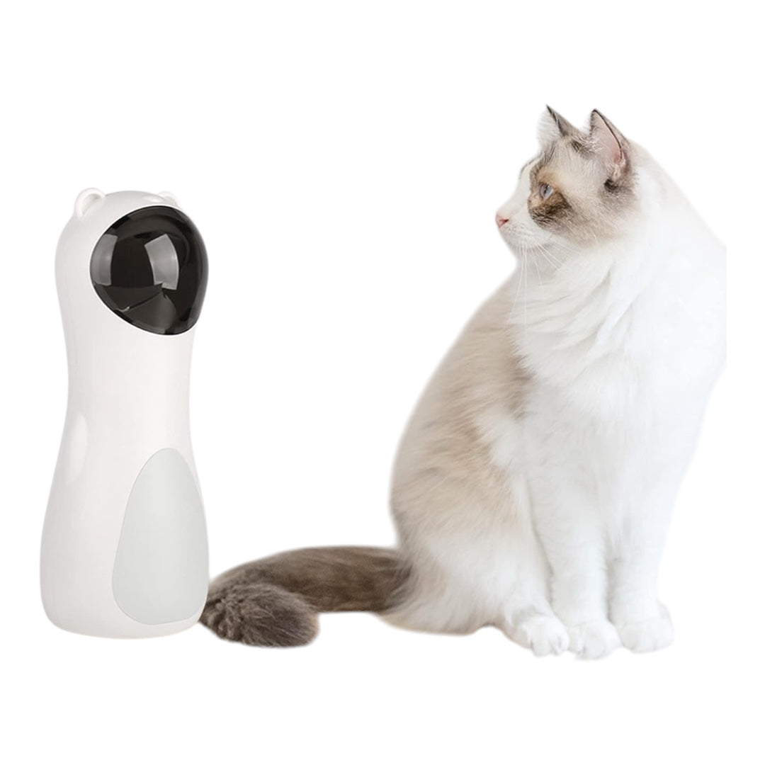 MTech Automatic Cat Laser Toy – Interactive USB & Battery Powered Pet Laser With 3 Modes, Auto Timer, 360° Rotation