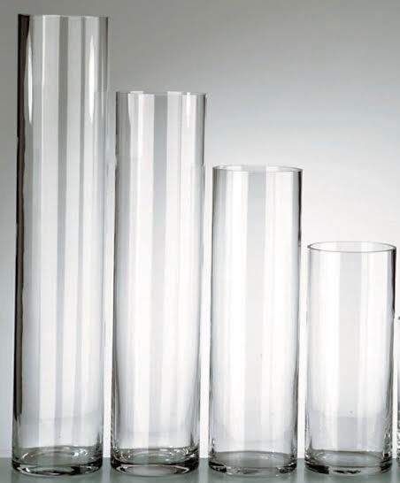 Trendy Narrow Glass Vases
