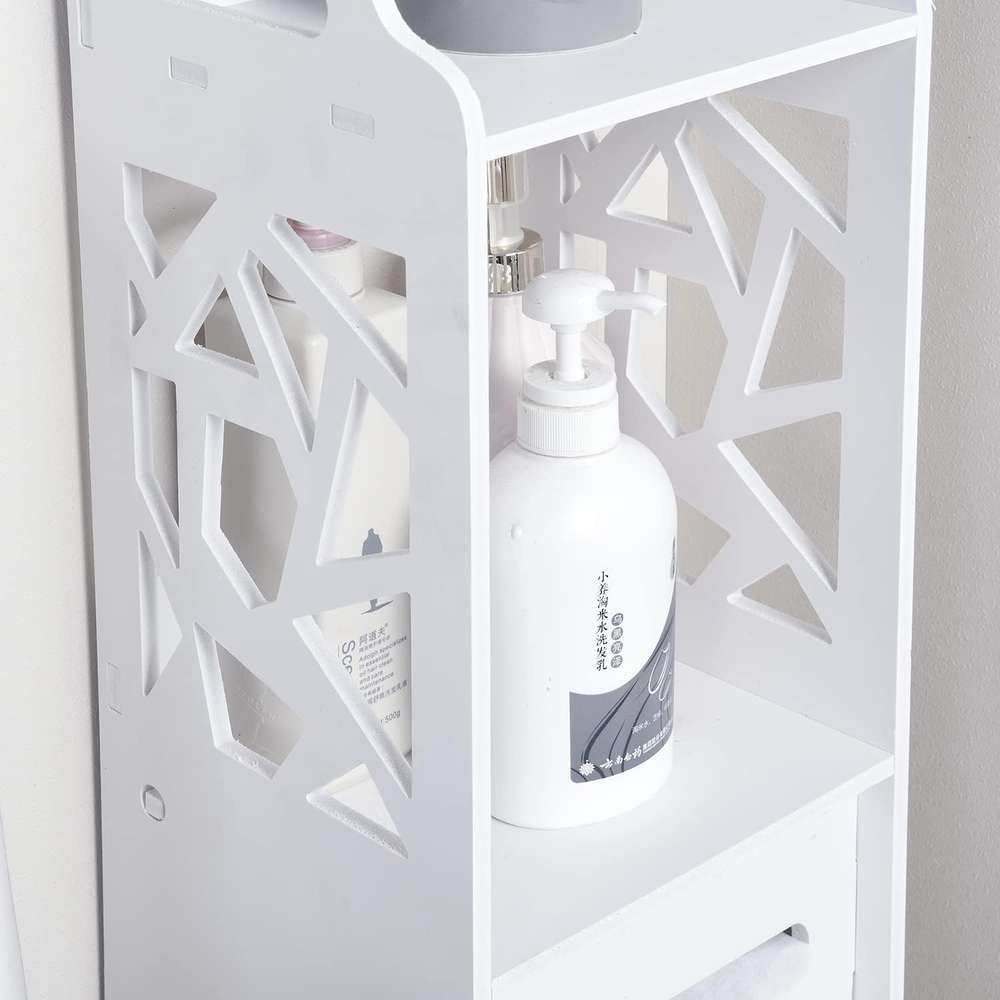 MHome Paris Themed Bathroom Organiser Rack