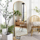 MHome Arched Full-Length Mirror – Freestanding Or Wall-Mounted | Black Or Gold Frame 162x57cm