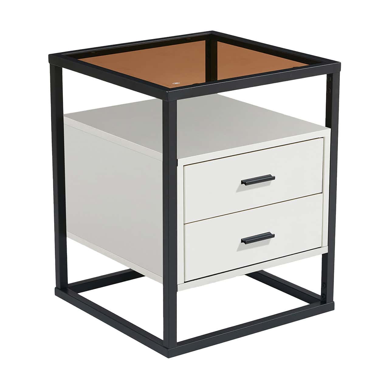 MFurn Zabala GlassTop Floating Pedestal