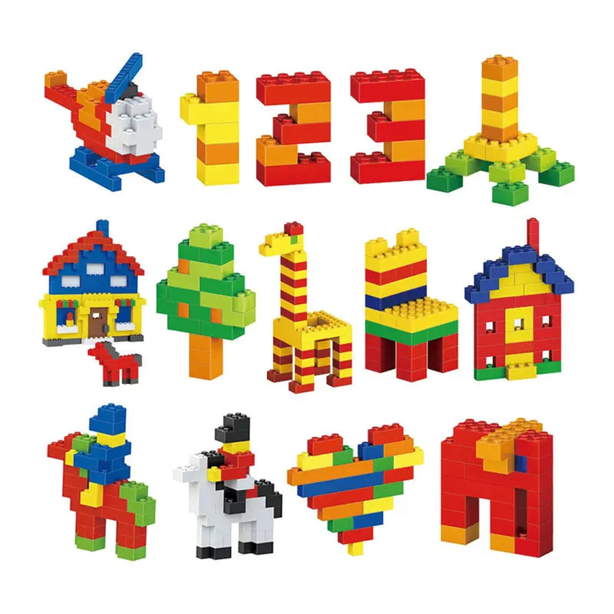 Kids Building Block Set 1000pc