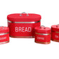 MHome 4pc Vintage-Inspired Kitchen Storage & BreadBin Set-Various Options