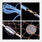 Easy Throw Cast Net Fishing Mesh Fishing Tackle, 1.2m
