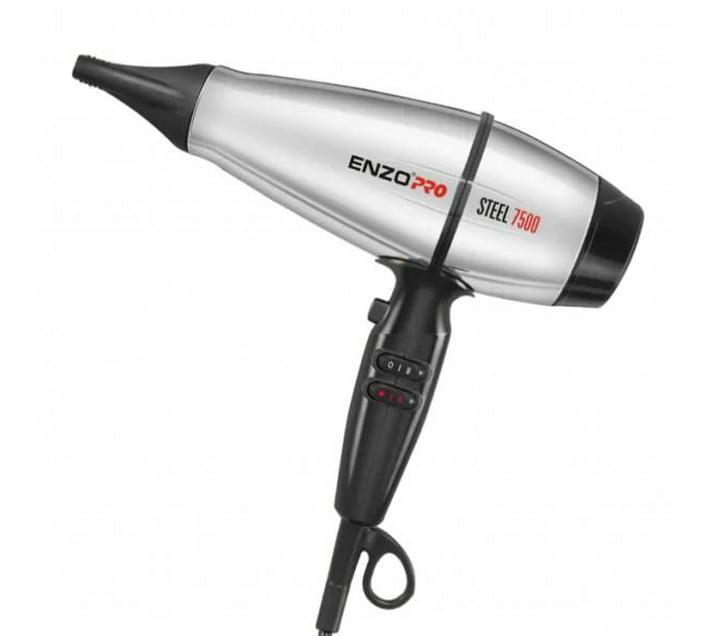 ENZO Metal 2 Gears Temperature Setting Professional Salon Hair Dryer  - 7500w