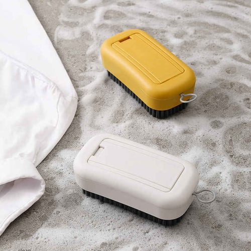 Multifunctional Soft-Bristled 2 in 1 Long Handle Shoe Brush