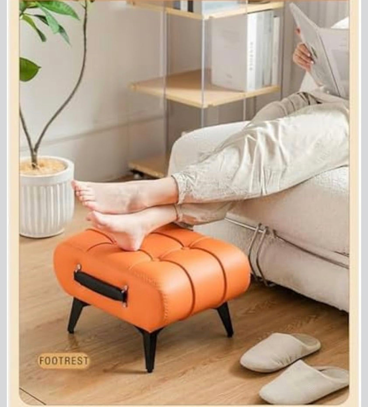 MFURN Modern Retro Footstool-Various Colours