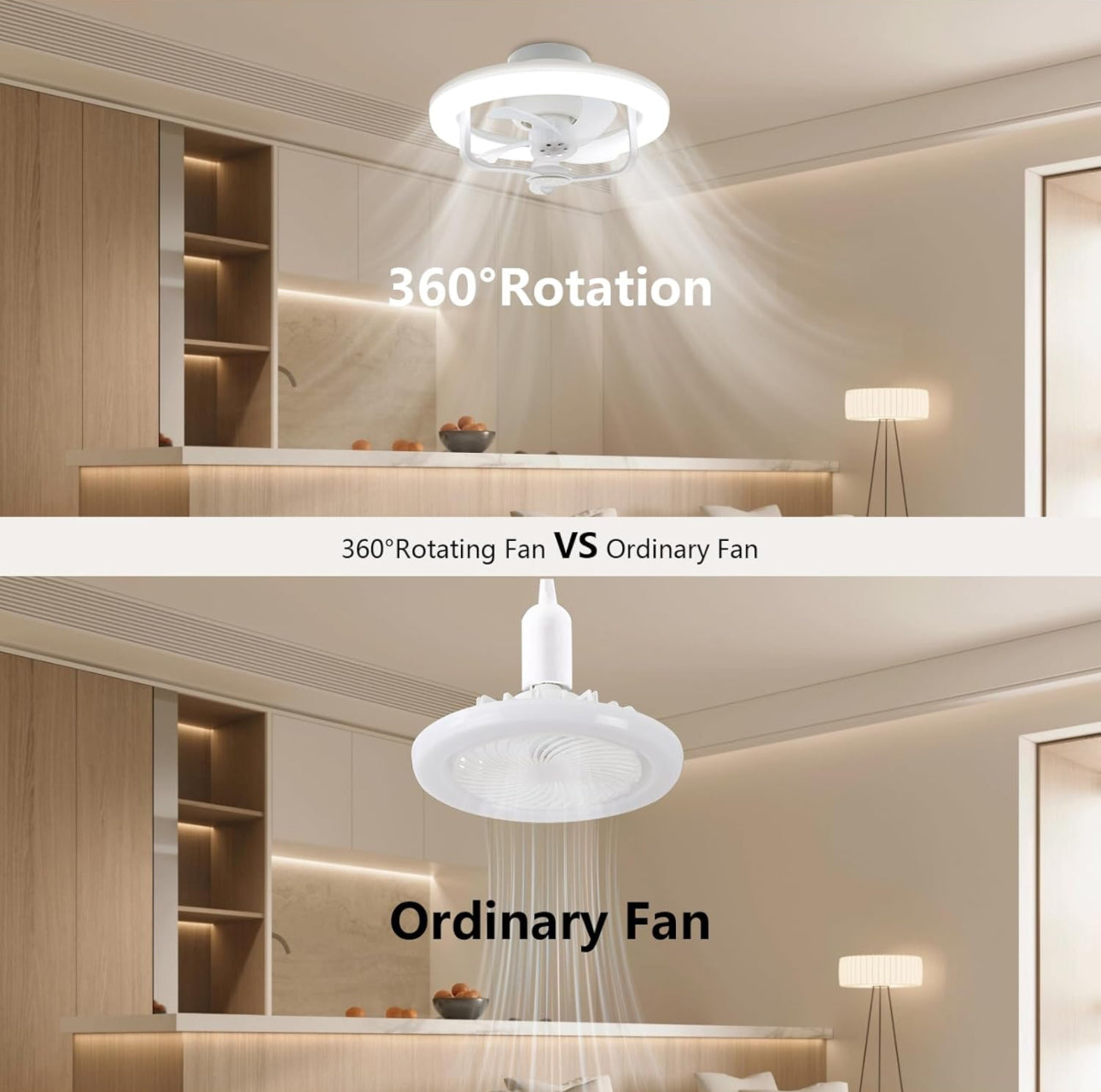 Modern Fan /Ceiling Fan Light With LED/Aromatherapy