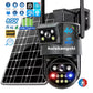 MHome Smart Solar Security Camera 2 Lens 4K