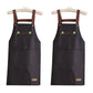 Kitchen Apron Sleeveless Waterproof Hand-wiping Cooking Baking Home Chef Aprons With Pockets Waiter Pinafore Logo Design Custom