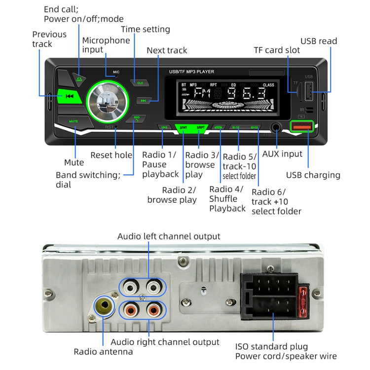 Digimark FM Radio/MP3 BT Player