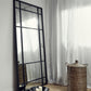 MHome Full Length Black Iron Fame Mirror 180x110cm