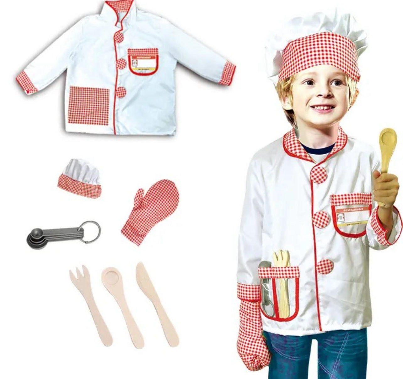 Chef Role Play Costume Set
