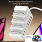 Mtech Fast Charging Station 8-1 66watt 4USB-A + 4 USB-C Ports