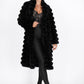Ladies Faux Fur Coat-Various Colours