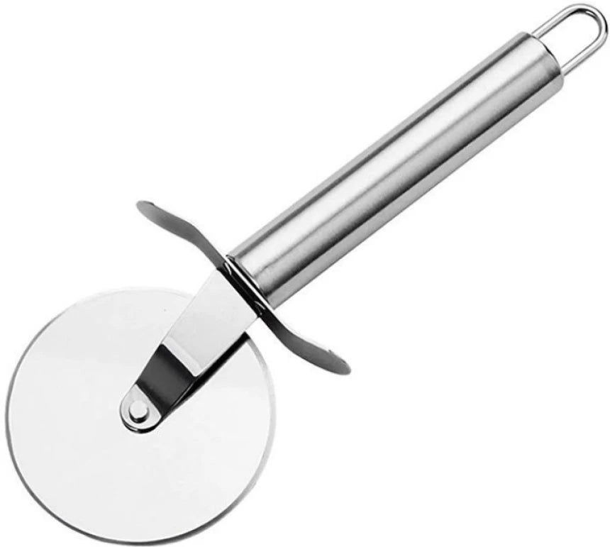 MHome Pizza Roller Cutter Stainless Steel