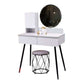MFURN Modern Dressing Table/Chair With LED Mirror