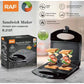 RAF R.239 Sandwich Toaster Machine 750w