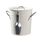 MHome Retro Ice Bucket With Scoop & Lid -Various Colours
