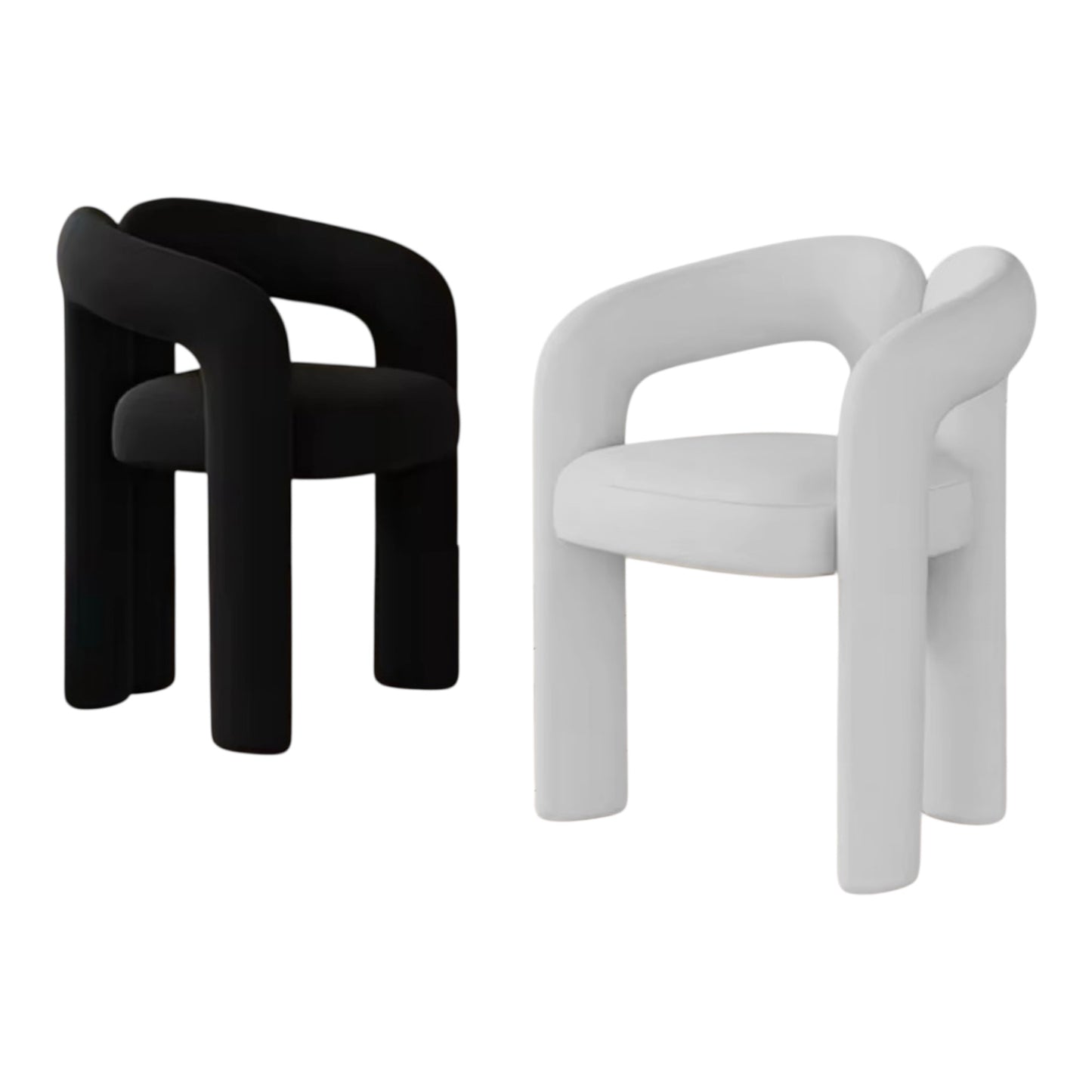 MFurn Padded Lounge Chair Living Room Accent Armchair-Various Colours