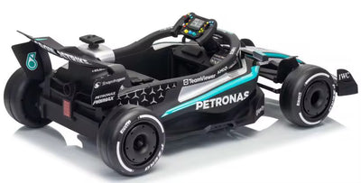 Mercedes-AMG PETRONAS F1 Team Licensed Go Kart Kids Electric Ride on Toys-PreOrder Only