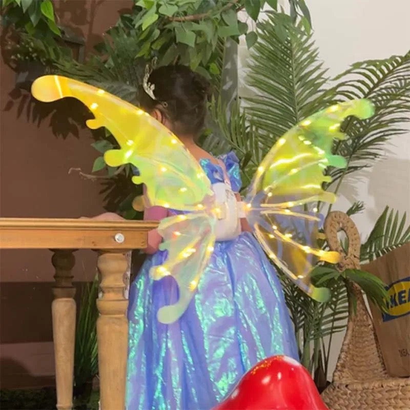 Glowing Elf Electric Butterfly Wings Angel Wings Girl Princess Toy