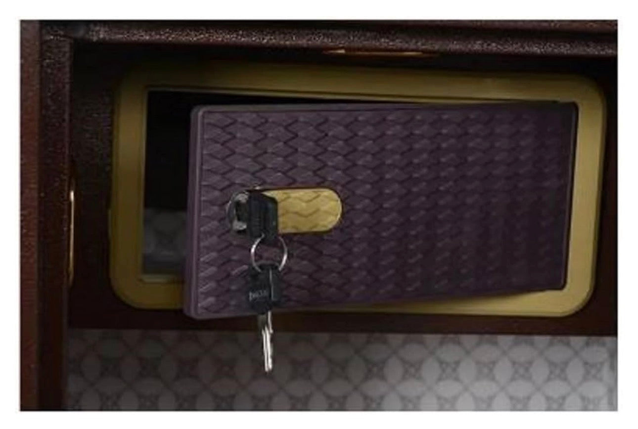 MHome H1-1200 Fire Proof Safe On Wheels With 2 Keys + Combination Lock Safe 57cmx 50 x 118cm