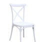 MFurn Cross Back Dining Chairs-Various Colours