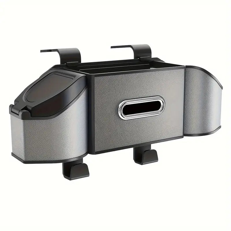 Car Multi-Functional Storage Box – Tissue Holder, Cup & Phone Organizer