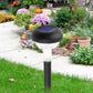 6pcs Smart Outdoor Solar Powered Garden Light