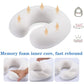 Premium U-Shaped Travel Neck Pillow – Soft Memory Foam Comfort (Multiple Colours)
