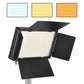 Pro LED 600 Photo And Video White Light Kit 2.1M Tripod And 2 Batteries