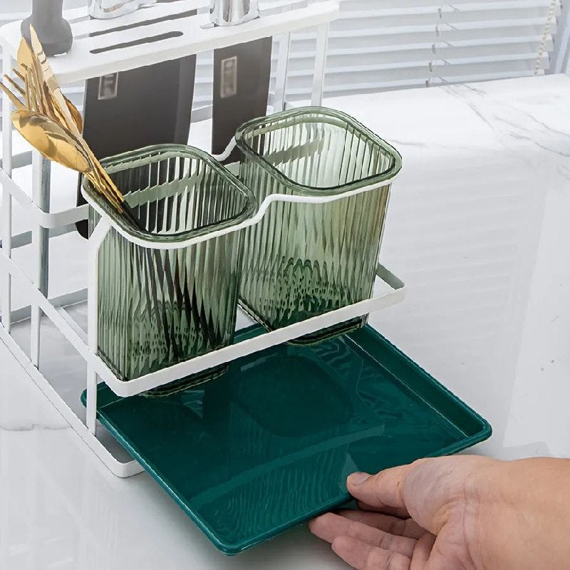 MHome Multifunction Kitchen Organiser Shelf & Drainage Rack