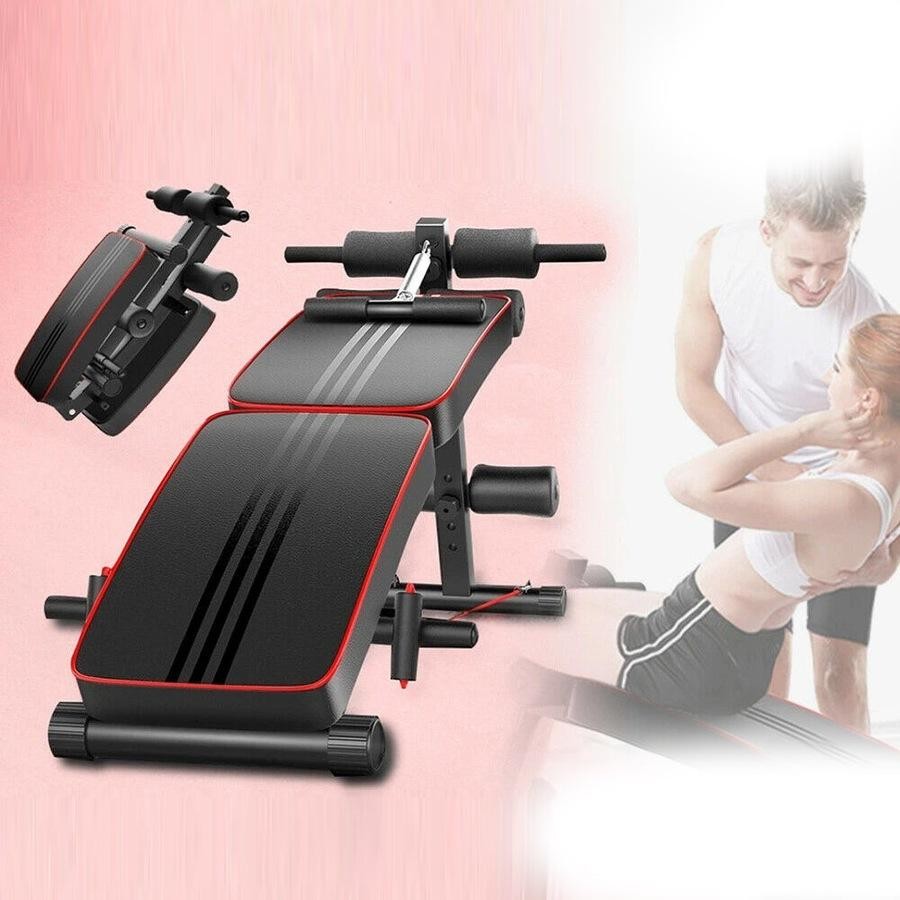 Pro-Sportz Adjustable Sit-Up & Ab Bench – Full Body Home Gym Trainer