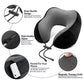 Memory Foam Travel Pillow Neck Support U Shaped