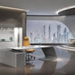 Modern CEO Manager Desk Stylish Lacquered Office Desk & Chair Various Options - PreOrder Sales Now Available!