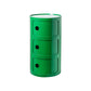 MHome 3 Tier Rounded Cabinet – Detachable Round Nightstand & Lightweight End Table with Storage