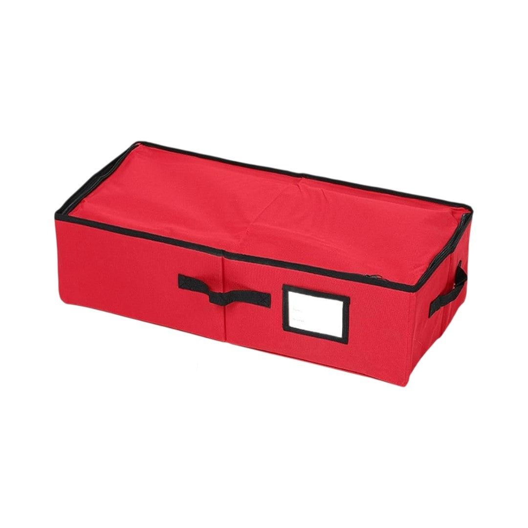 MHome Christmas Ornament Storage Boxes – Foldable, Zippered (Square & Rectangular)