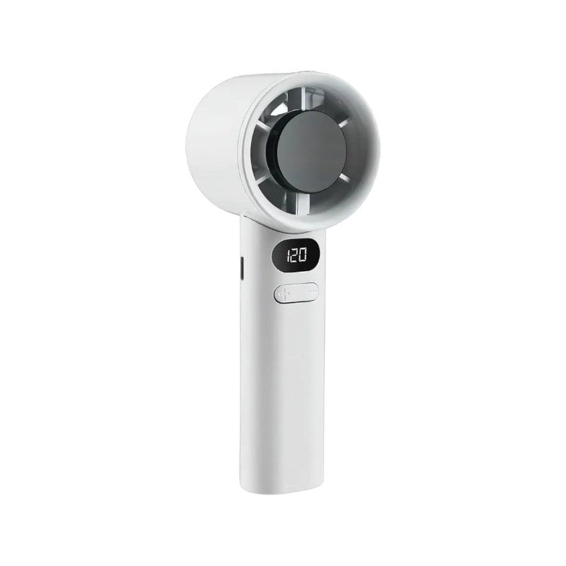 MTech Handheld High-Speed Fan – Rechargeable USB Mini Fan with 120 Speeds & Display