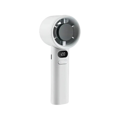 MTech Handheld High-Speed Fan – Rechargeable USB Mini Fan with 120 Speeds & Display