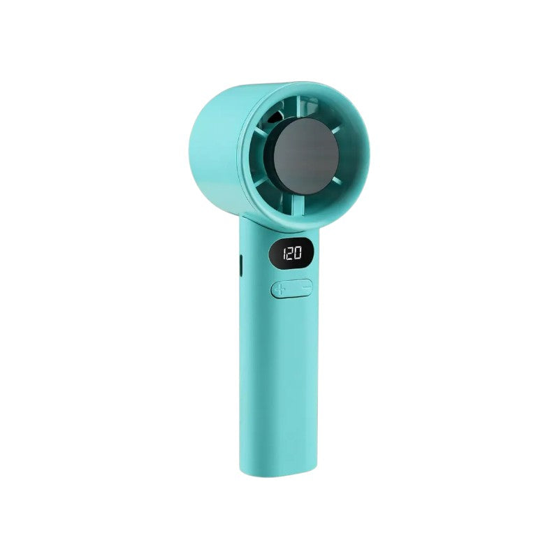 MTech Handheld High-Speed Fan – Rechargeable USB Mini Fan with 120 Speeds & Display