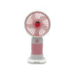 MTech Portable Handheld Fan – Strong Wind, Noiseless, Rechargeable Mini Fan With Base