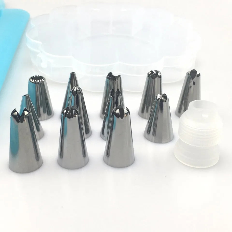 Pipping Bag Set With Storage Box