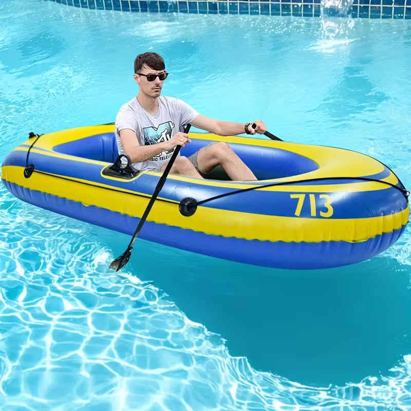 2-Person Inflatable Boat – 192 × 115 cm