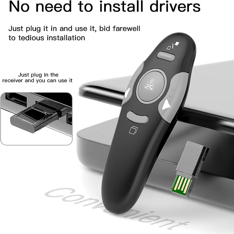 Laser Presentation Pointer with Page Up Page Down Buttons 2.4ghz