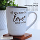 Matte Printed Latte Mug 450ml 6pc