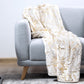 MHome Plush Throws – Gold Collection 1 Ply